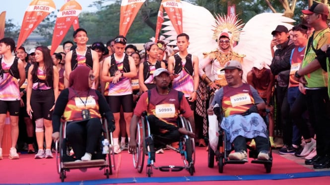 Dalam Harmoni Berlari: Ribuan Peserta Marathon TMII Tegaskan Persatuan Melalui Olahraga