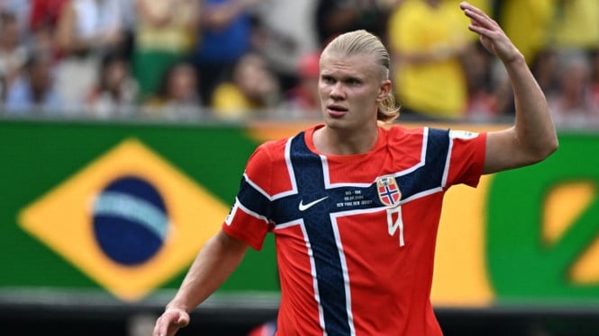 Norwegia Gempur Brasil 2-1, Haaland Jadi Batu Loncatan Timnas Skandinavia Menuju Babak Perempat Final Piala Dunia 2026