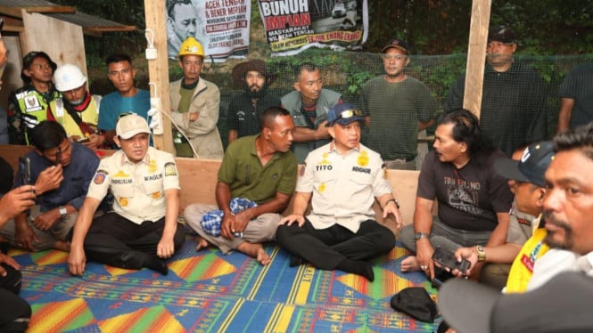 Pemerintah Respons Positif Inisiatif Warga Bener Meriah Perbaiki Jembatan Enang-Enang Secara Mandiri