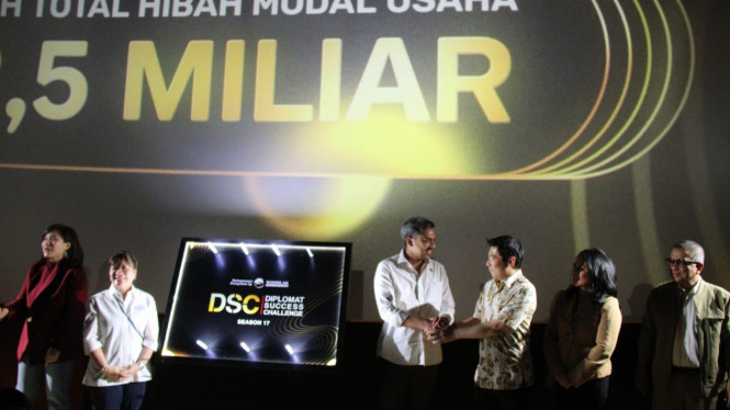 DSC Gelontorkan Dana Hibah Rp 2,5 Miliar untuk Membina Generasi Entrepreneur Muda Indonesia