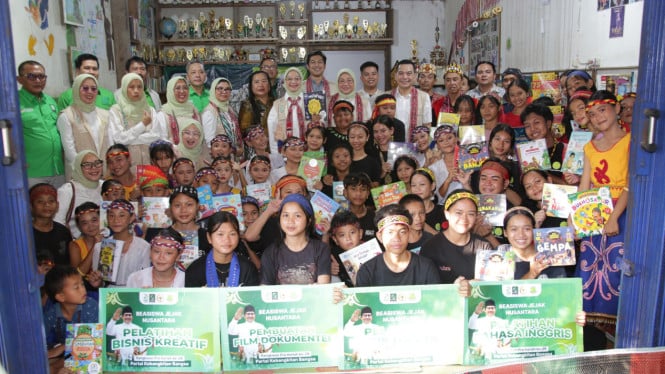 PKB Wujudkan Komitmen Pendidikan Melalui Program Beasiswa di Sekolah Alam Arus Kualan