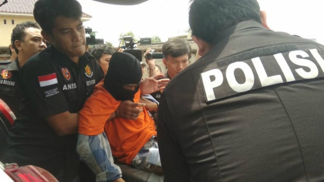 Aksi Brutal Pembunuh Ojek Online Berakhir Dengan Tembakan Polisi di Tangerang