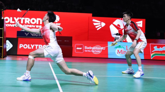 Ganda Putra Indonesia Raymond/Joaquin Gugur di Japan Open, Kalahkan Pasangan Non-Unggulan Jepang dalam Pertandingan Sengit
