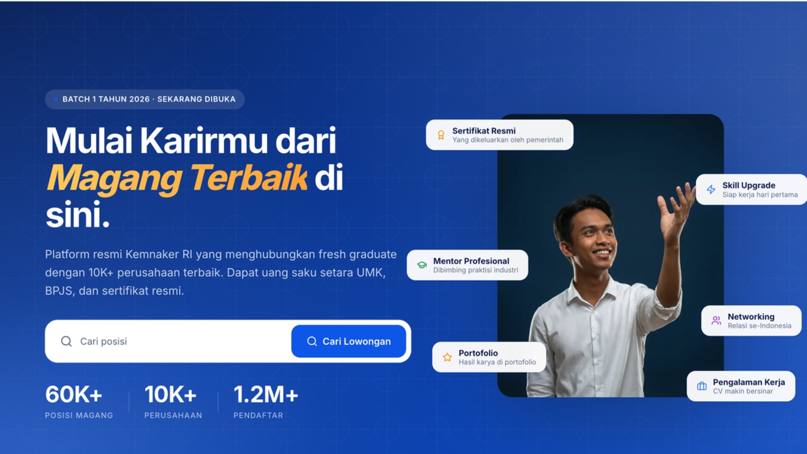 Kesempatan Emas Generasi Muda: Program Magang Nasional Angkatan II Segera Dibuka dengan Benefit Menarik