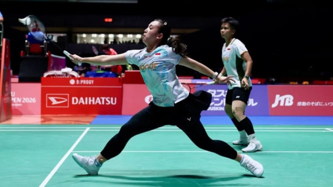 Tanpa Pertandingan, Pasangan Ganda Putri Indonesia Ana/Trias Raih Tiket Perempat Final Japan Open 2026
