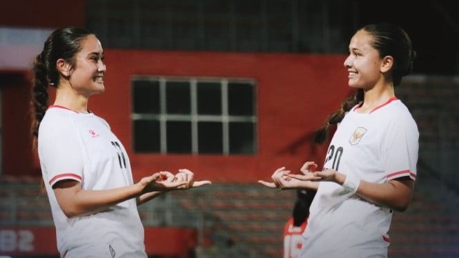 Timnas Putri Indonesia Dominan di Babak Pertama Final Piala AFF Wanita 2026, Sydney Hopper Cetak Gol Pembuka