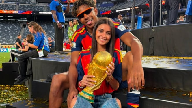 Kontroversi Etika: Pacar Lamine Yamal Dinilai Kurang Menghormati Momen Bersejarah Final Piala Dunia