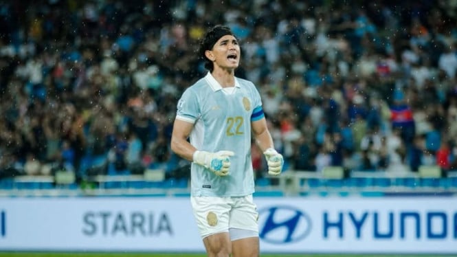 Kepercayaan Diri Kiper Kamboja Hancur Lebur Dihadapan Serangan Tajam Pemain Indonesia