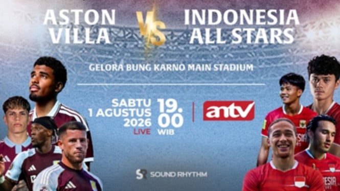 Skuad Indonesia All Stars Resmi Diumumkan untuk Laga Bergengsi Menghadapi Aston Villa