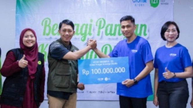 Atomy Indonesia Komitmen Berkelanjutan: Rp 200 Juta Disalurkan untuk Pemberdayaan Keluarga Kurang Mampu Sepanjang Tahun 2026