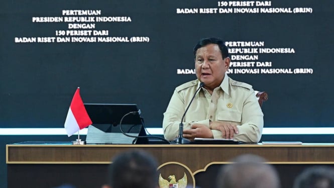Prabowo Berkomitmen Tingkatkan Investasi Riset Nasional: 'Kita Perlu Koreksi Diri Sebagai Bangsa'