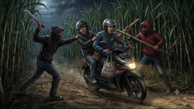 Tragedi di Tengah Malam: Pengendara Motor Tewas Dianiaya Perampok di Jalur Subang