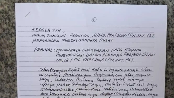 Tersangka Korupsi MBG Lodewyk Pusung Ajukan Permohonan Pengembalian Barang Bukti Melalui Jalur Praperadilan