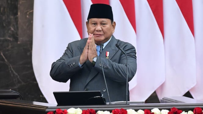 Presiden Prabowo Tunjukkan Sisi Humanis di Sidang Tahunan MPR: Minta Izin Minum Kopi dengan Santai