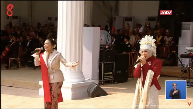 Kris Dayanti dan Melly Goeslaw Persembahkan Harmoni Musik Nasional di Perayaan HUT ke-81 Republik Indonesia