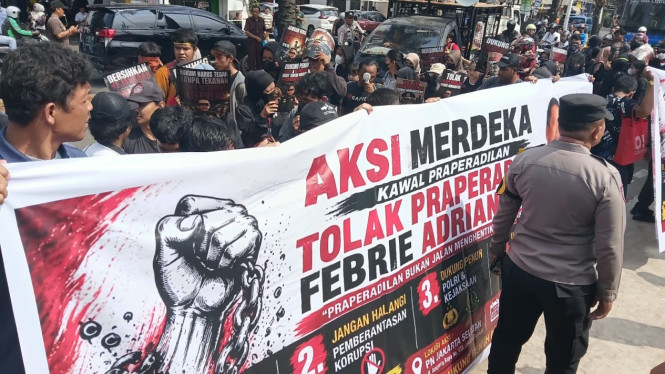 Ratusan Masyarakat Desak Pengadilan Tolak Praperadilan Febrie Adriansyah, Desak Integritas Hukum Terjaga