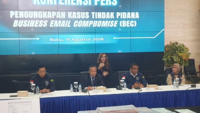 Polri Tangkap Dua Dalang Sindikat Penipuan Email Bisnis yang Targetkan Perusahaan Multinasional Amerika