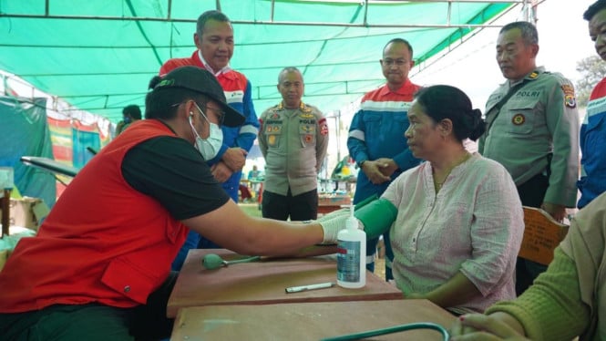 Pertamina Dirikan Layanan Kesehatan Darurat untuk Korban Gempa di Reo, NTT