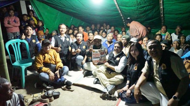 MKGR Peduli Gerakkan Solidaritas Kemanusiaan: Ribuan Paket Sembako dan Air Bersih Tiba di Lokasi Gempa NTT