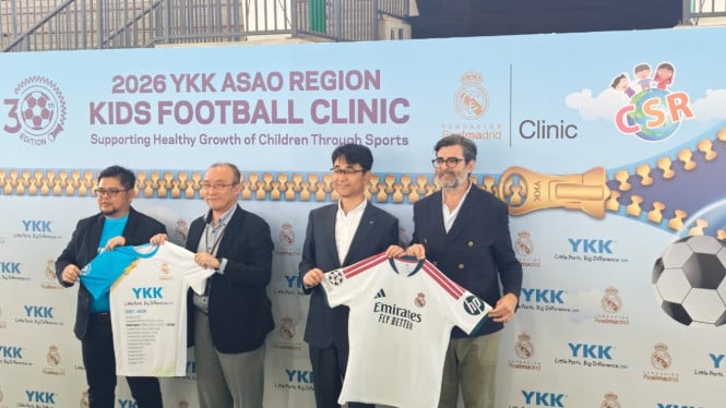 Real Madrid Foundation Buka Peluang Emas bagi 340 Anak Indonesia untuk Mendalami Seni Bermain Sepak Bola Profesional